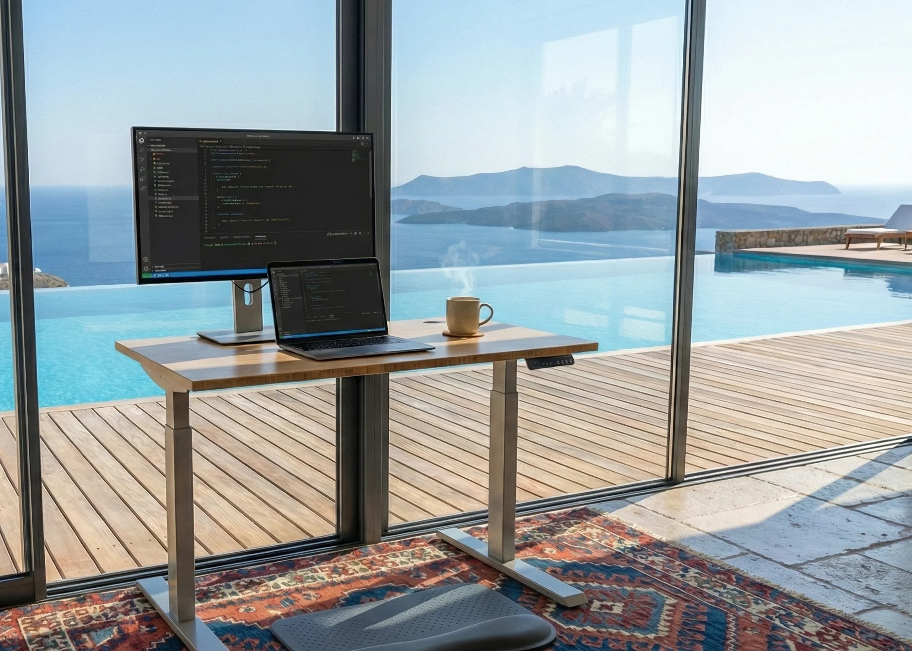 Indoor deep work station